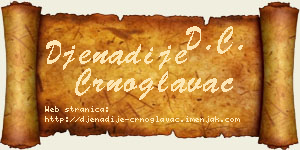 Đenadije Crnoglavac vizit kartica